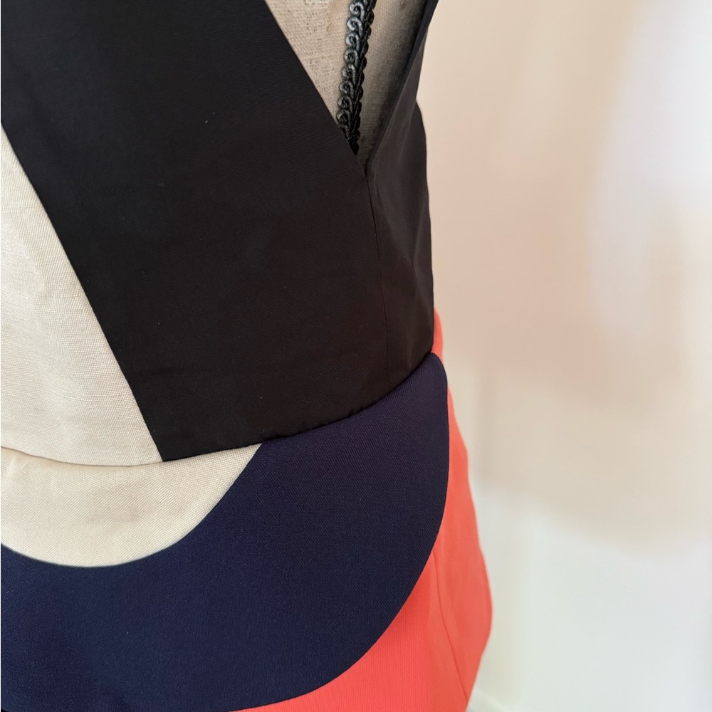 Diane Von Furstenberg Black and Beige Tank Top - Picture 6 of 7
